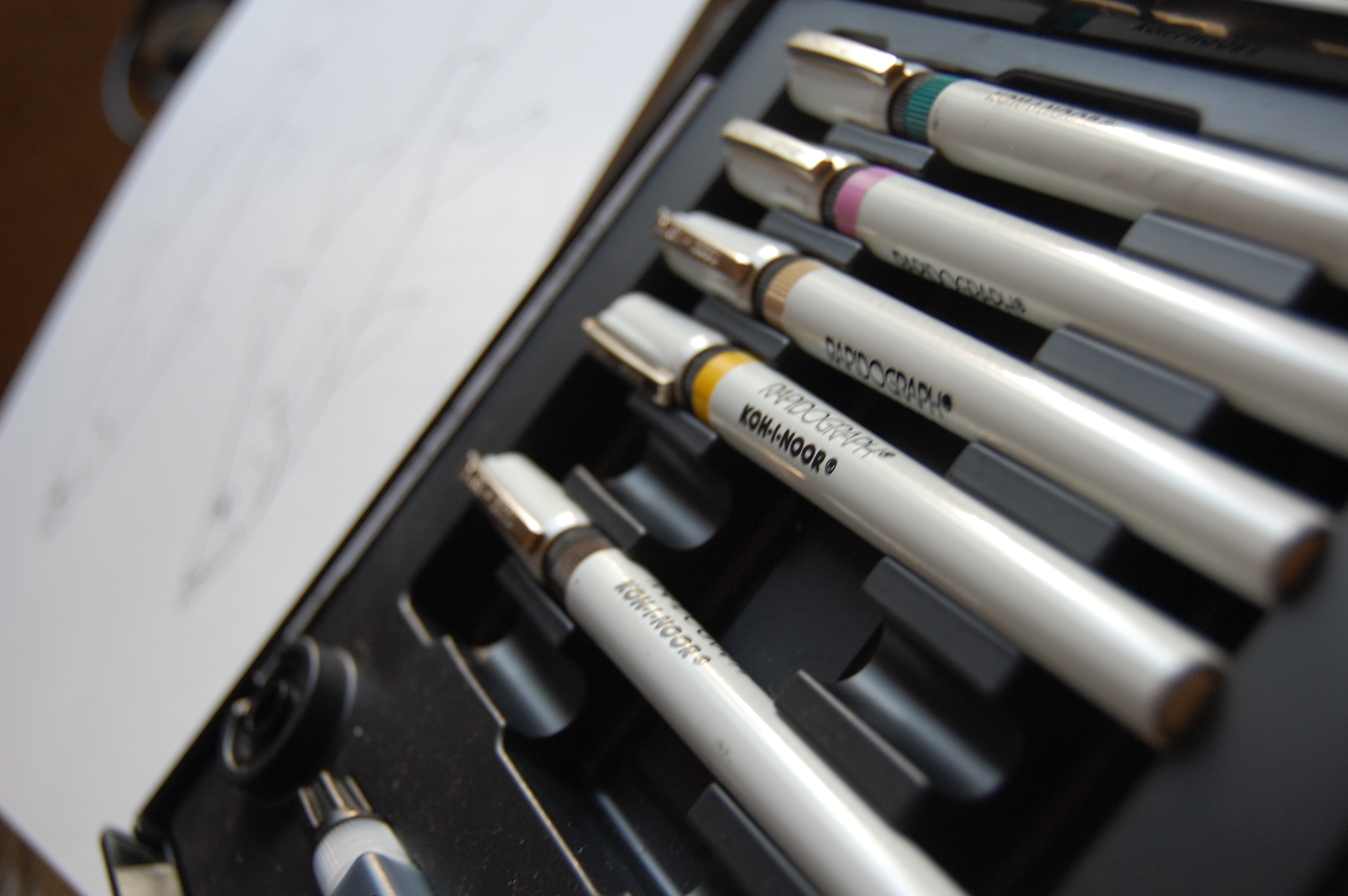 Pens and the Art of Rapidograph Maintenance
